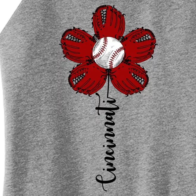 Cincinnati Flower Baseball Women’s Perfect Tri Rocker Tank