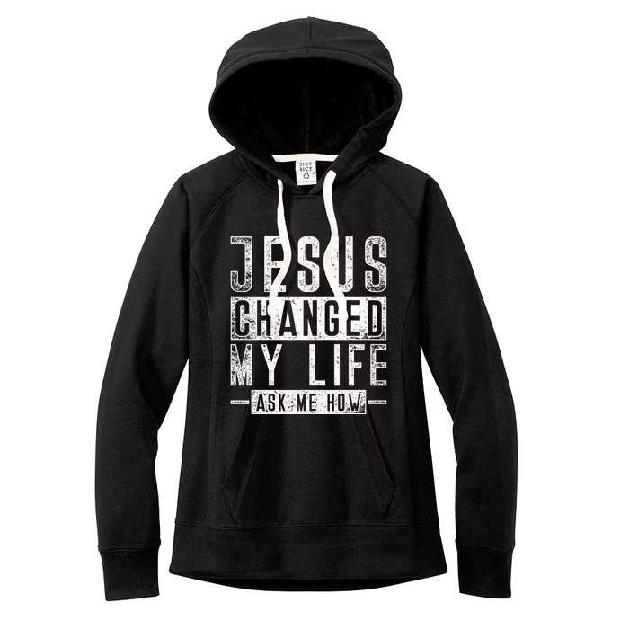 Christian Faith Bible Prayer God Savior Devotee Jesus Women's Fleece Hoodie