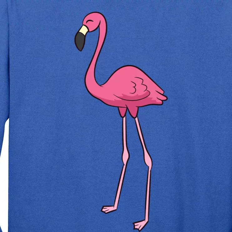 Cute Flamingo Bird Pink Flamingo Meaningful Gift Tall Long Sleeve T-Shirt