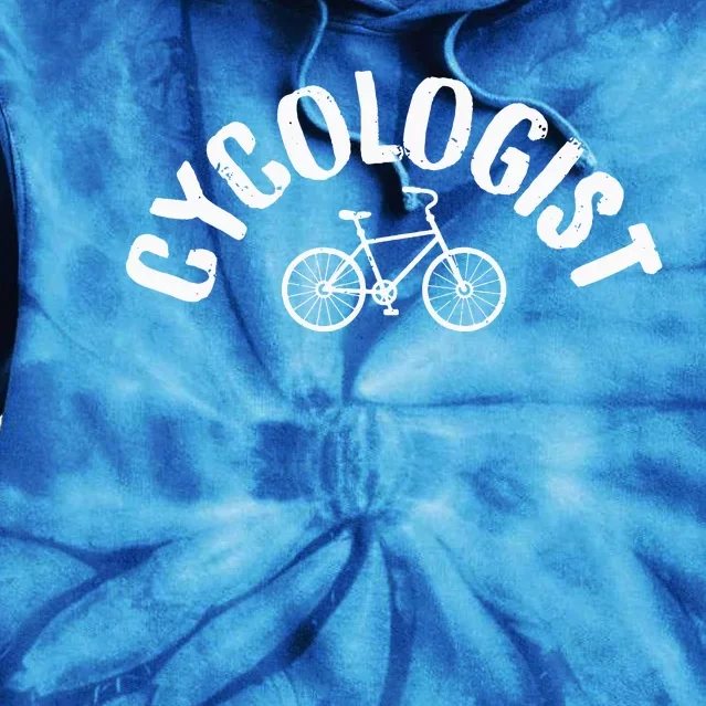 Cycologist Funny BMX Mountain Bike MTB Cycling Funny Tie Dye Hoodie