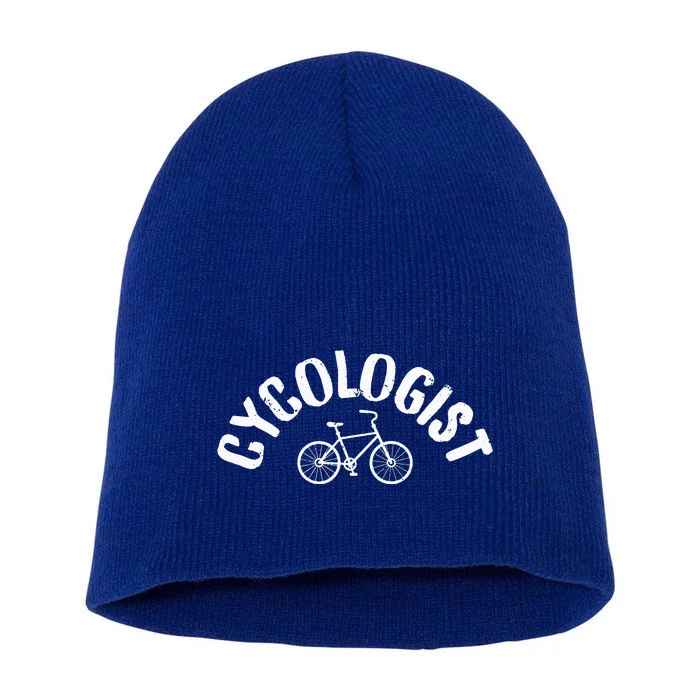 Cycologist Funny BMX Mountain Bike MTB Cycling Funny Short Acrylic Beanie