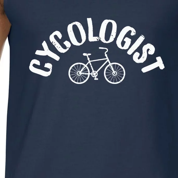 Cycologist Funny BMX Mountain Bike MTB Cycling Funny Comfort Colors® Tank Top