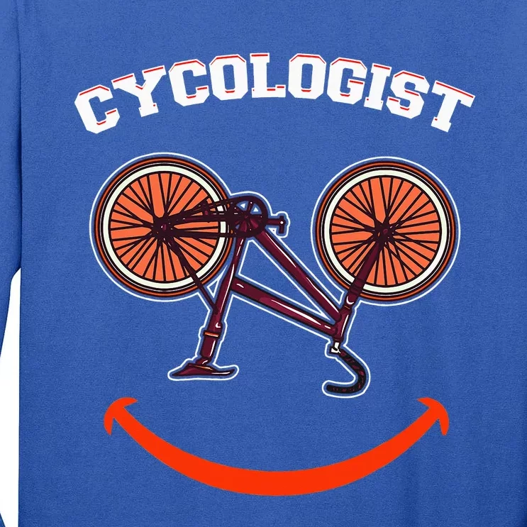 Cycologist Funny Bicycle Bike Tall Long Sleeve T-Shirt