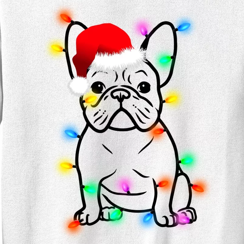 Cute French Bulldog Christmas Lights Sweatshirt