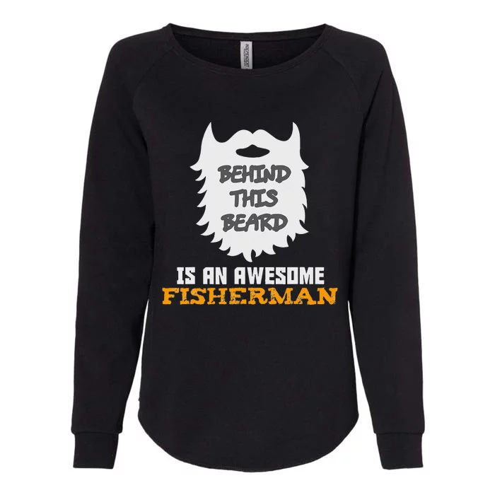 Cute Funny Bearded Fishing Gift Ideas For Birthday And Christmas Womens California Wash Sweatshirt