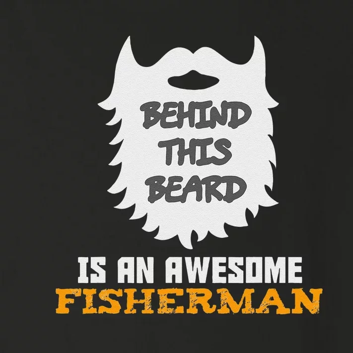 Cute Funny Bearded Fishing Gift Ideas For Birthday And Christmas Toddler Long Sleeve Shirt