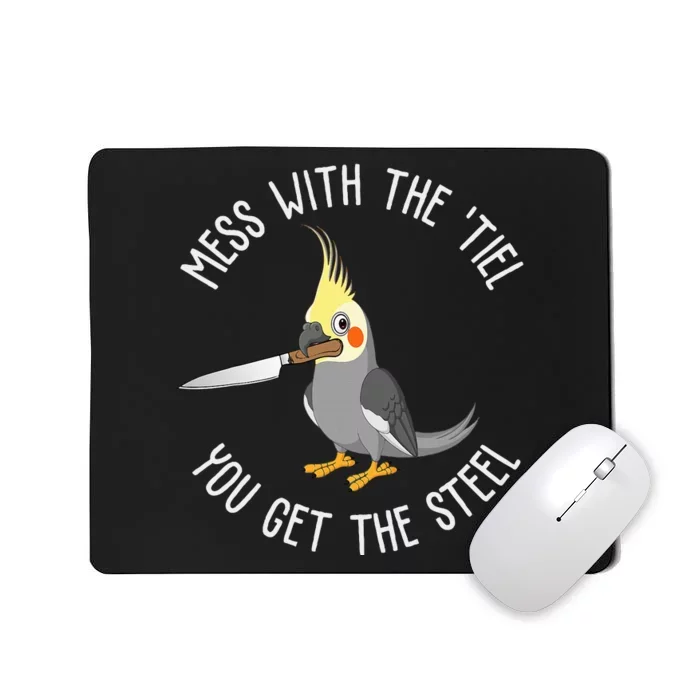 Cockatiel Funny Bird Lover Cockatiel Mousepad