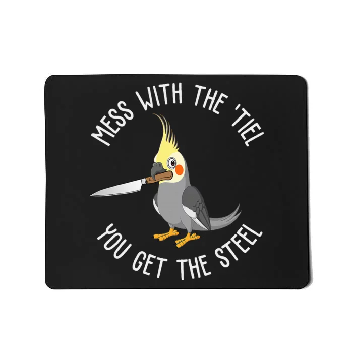 Cockatiel Funny Bird Lover Cockatiel Mousepad