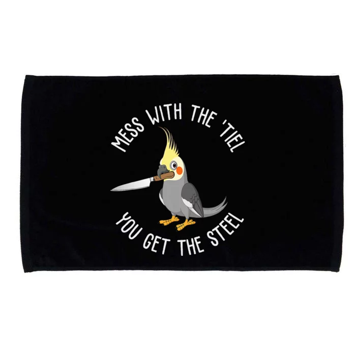 Cockatiel Funny Bird Lover Cockatiel Microfiber Hand Towel