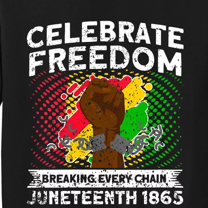 Celebrate Freedom Breaking Every Chain African Juneteenth Sweatshirt