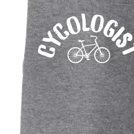 Cycologist Funny BMX Mountain Bike MTB Cycling Funny Doggie 3-End Fleece Hoodie