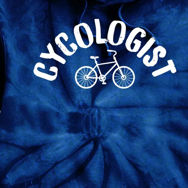 Cycologist Funny BMX Mountain Bike MTB Cycling Funny Tie Dye Hoodie