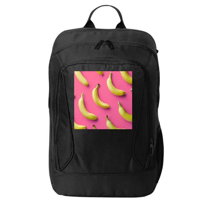 Cute Funny Bananas Pattern City Backpack