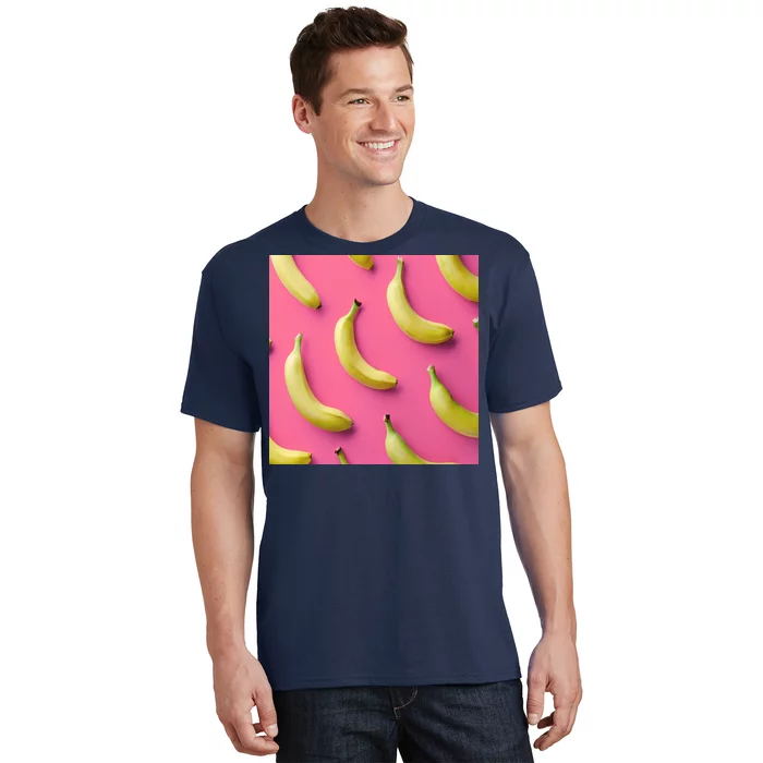 Cute Funny Bananas Pattern T-Shirt