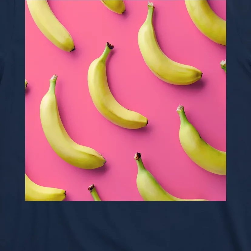 Cute Funny Bananas Pattern T-Shirt