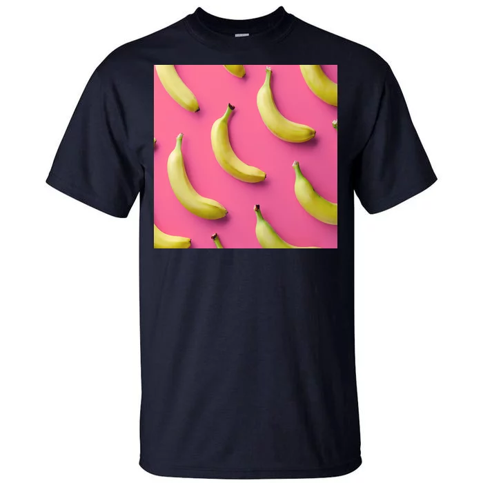 Cute Funny Bananas Pattern Tall T-Shirt