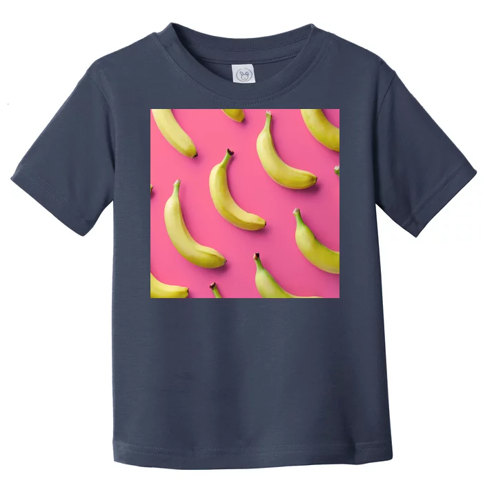 Cute Funny Bananas Pattern Toddler T-Shirt