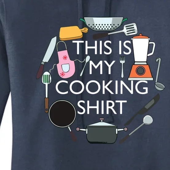 Cooking Funny Baking Hobby Cook Chef Women's Pullover Hoodie