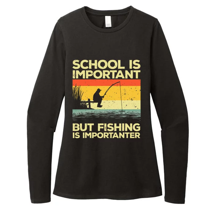 Cool Fishing Bass Fishing Fisherman Fish Trout Womens CVC Long Sleeve Shirt