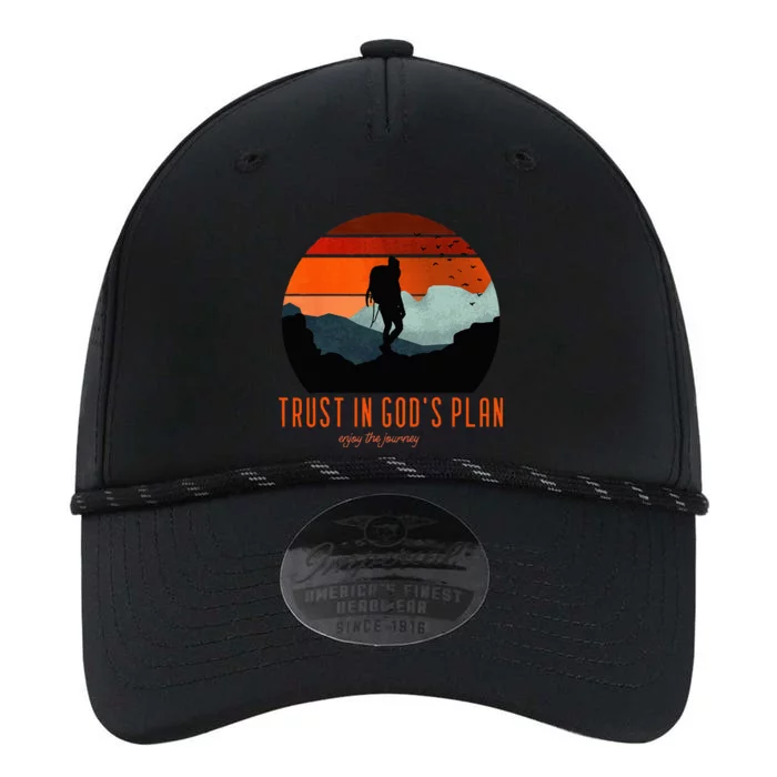 Cute Faith Based Trust God's Plan. Enjoy The Journey. Performance The Dyno Cap