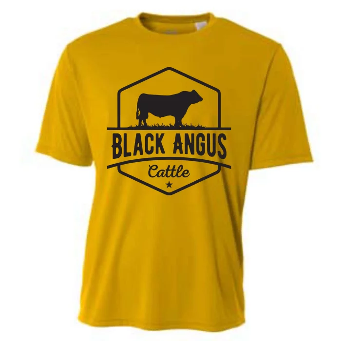 Cow Farmer Black Angus Cattle Cooling Performance Crew T-Shirt