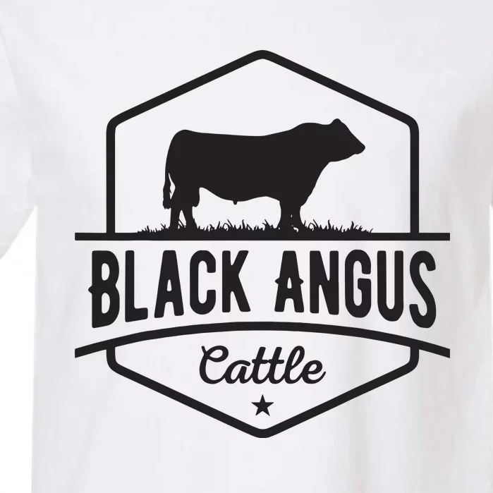 Cow Farmer Black Angus Cattle Garment-Dyed Heavyweight T-Shirt