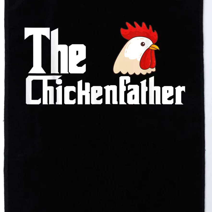 Chicken Farmer Backyard Farm Hen Chicken Backyard Hen Flock Rooster Platinum Collection Golf Towel