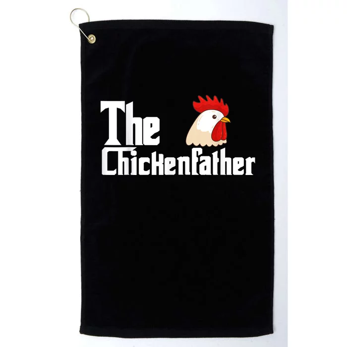 Chicken Farmer Backyard Farm Hen Chicken Backyard Hen Flock Rooster Platinum Collection Golf Towel