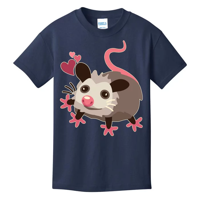 Cute Funny Baby Opossum Kids T-Shirt