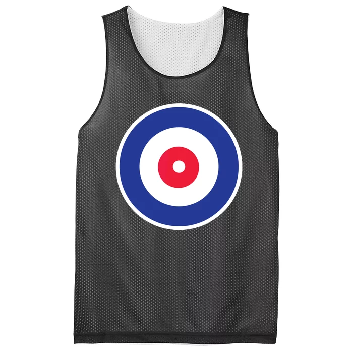 Curling Field Mesh Reversible Basketball Jersey Tank