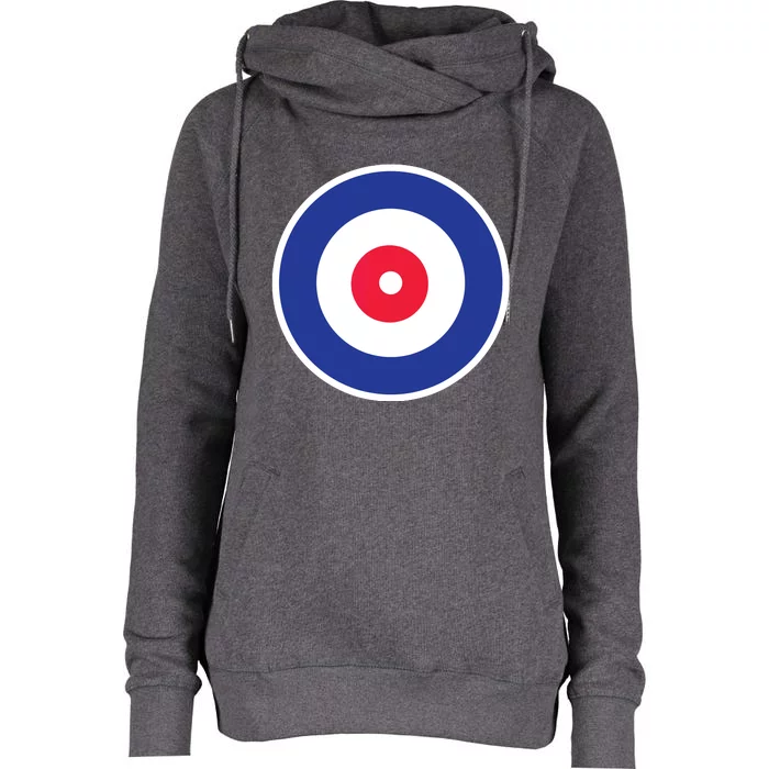 Curling Field Womens Funnel Neck Pullover Hood