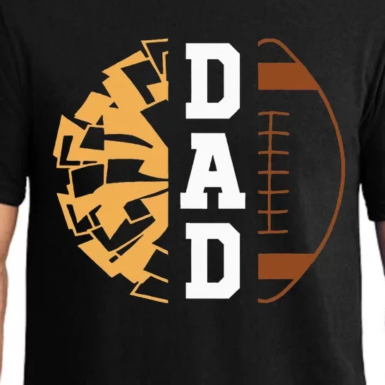 Cheer Football Cheerleading Dad Game Day Football Pajama Set