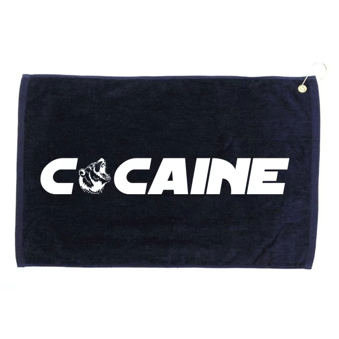 Cocaine Funny Grommeted Golf Towel