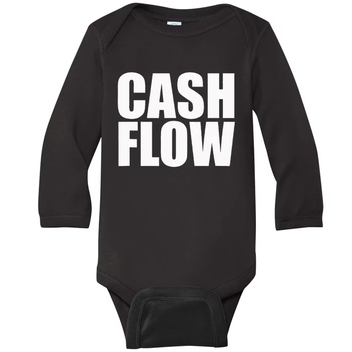 Cash Flow Baby Long Sleeve Bodysuit