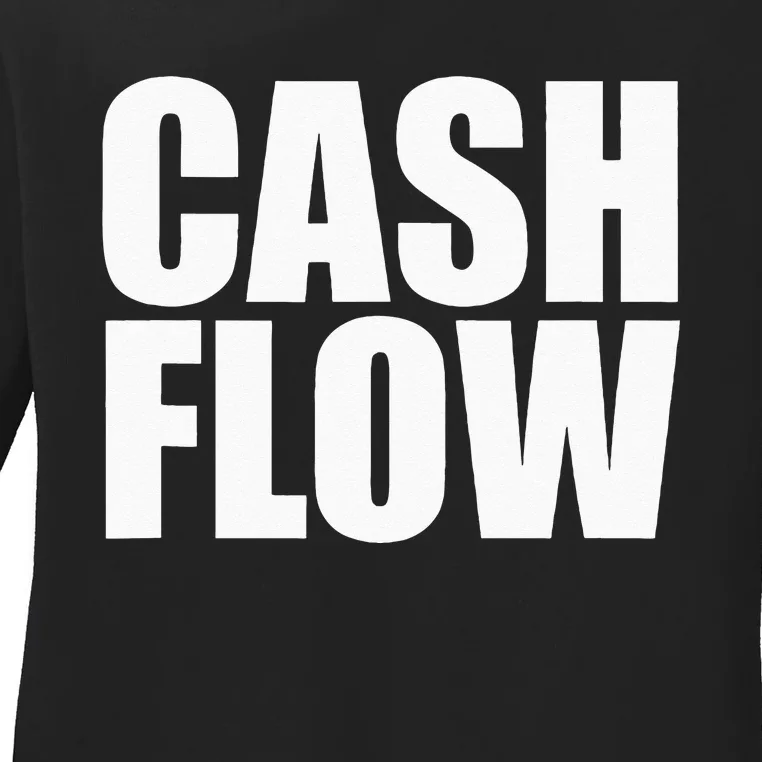 Cash Flow Ladies Long Sleeve Shirt