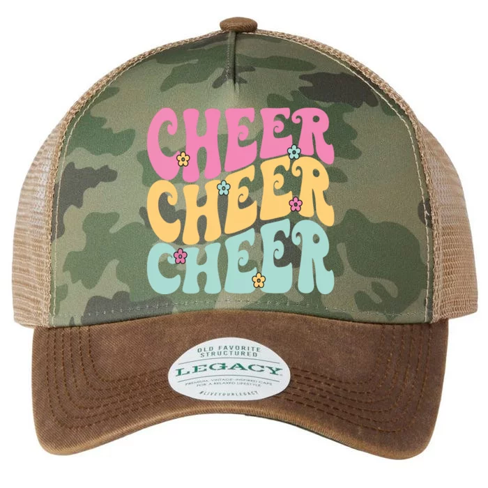 Cheerleading For Cheerleader Squad Teen Cheer Practice Legacy Tie Dye Trucker Hat