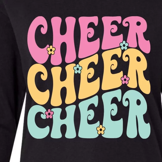 Cheerleading For Cheerleader Squad Teen Cheer Practice Womens Cotton Relaxed Long Sleeve T-Shirt