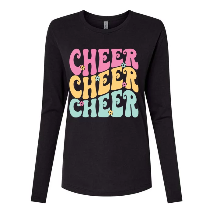 Cheerleading For Cheerleader Squad Teen Cheer Practice Womens Cotton Relaxed Long Sleeve T-Shirt