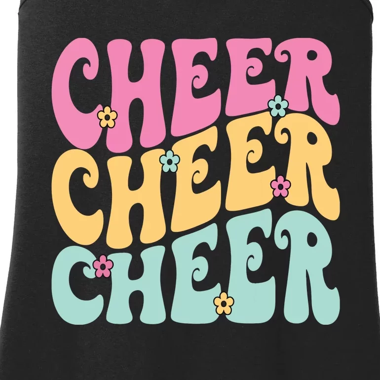 Cheerleading For Cheerleader Squad Teen Cheer Practice Ladies Essential Tank