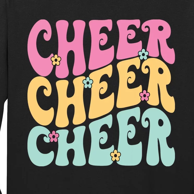 Cheerleading For Cheerleader Squad Teen Cheer Practice Tall Long Sleeve T-Shirt