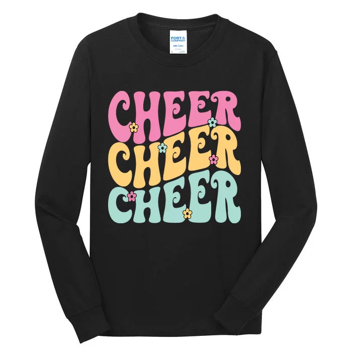 Cheerleading For Cheerleader Squad Teen Cheer Practice Tall Long Sleeve T-Shirt