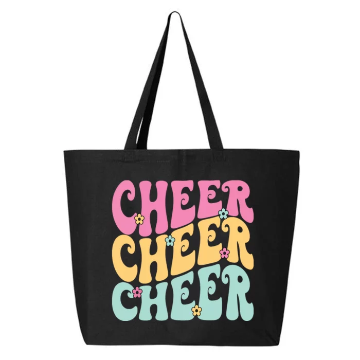 Cheerleading For Cheerleader Squad Teen Cheer Practice 25L Jumbo Tote