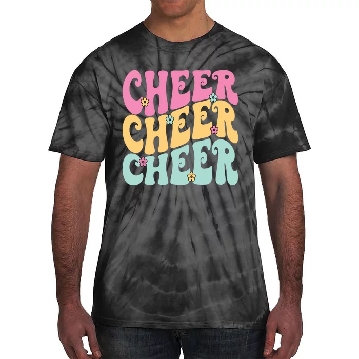 Cheerleading For Cheerleader Squad Teen Cheer Practice Tie-Dye T-Shirt