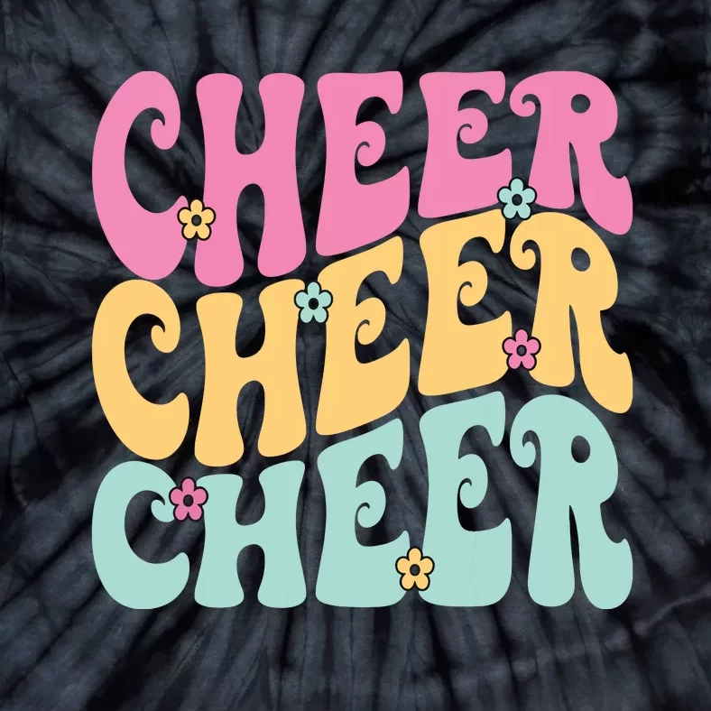 Cheerleading For Cheerleader Squad Teen Cheer Practice Tie-Dye T-Shirt