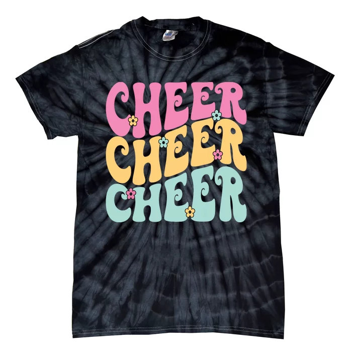 Cheerleading For Cheerleader Squad Teen Cheer Practice Tie-Dye T-Shirt