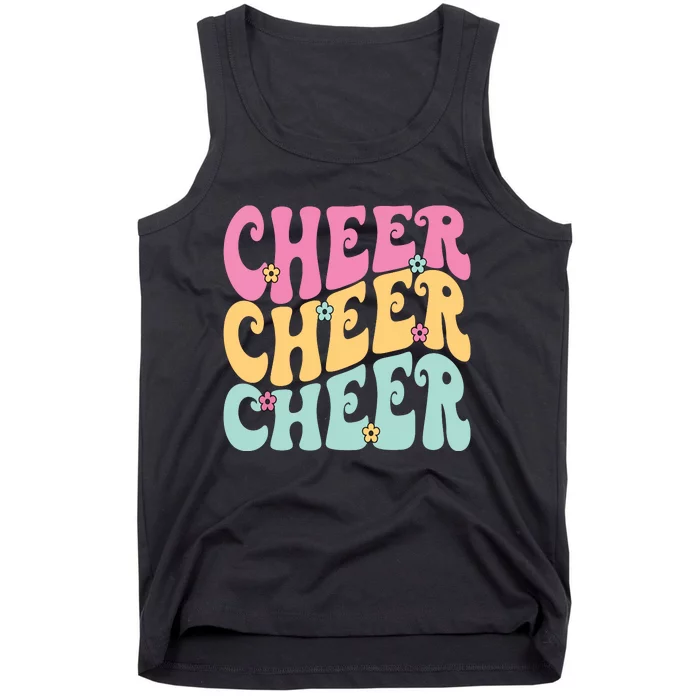 Cheerleading For Cheerleader Squad Teen Cheer Practice Tank Top