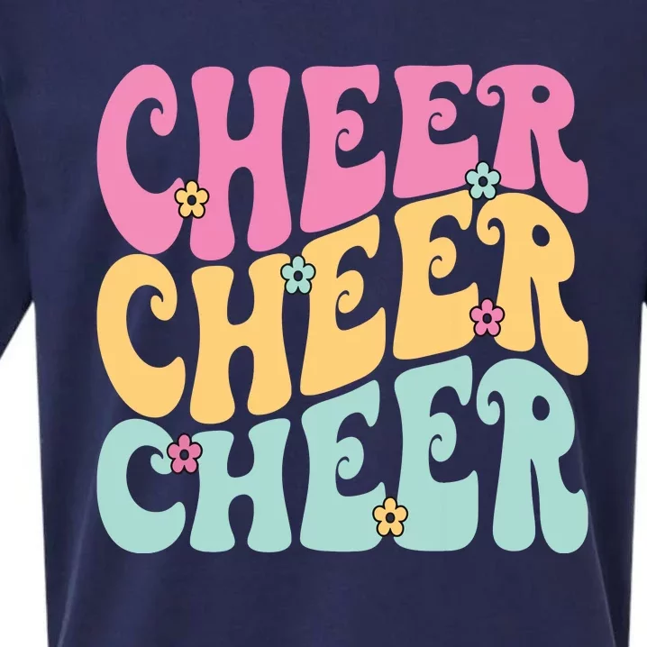 Cheerleading For Cheerleader Squad Teen Cheer Practice Sueded Cloud Jersey T-Shirt