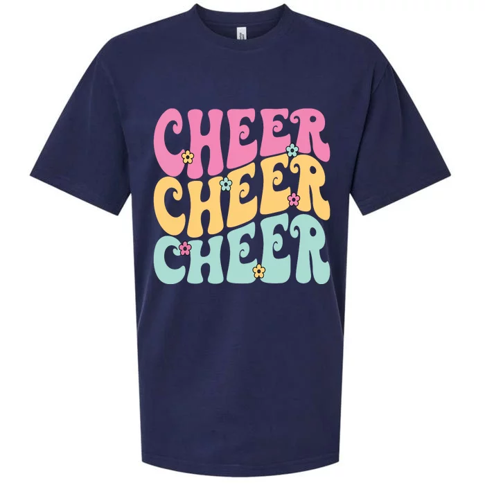 Cheerleading For Cheerleader Squad Teen Cheer Practice Sueded Cloud Jersey T-Shirt