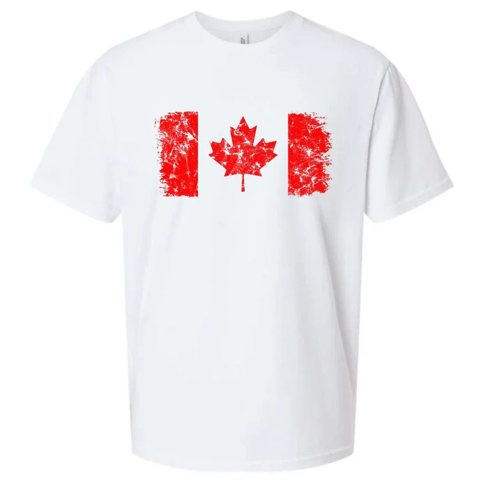 Canada Flag Canadian Flag Canadian Pride Canada Maple Leaf Sueded Cloud Jersey T-Shirt