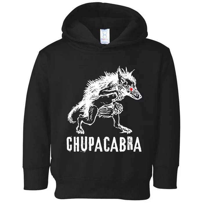 Chupacabra Folklore Cryptid Monster Toddler Hoodie